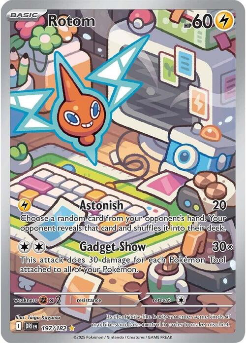 Destined Rivals Rotom #197/182